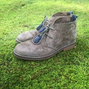 Hush Puppies Cyra Catelyn Suede Boot Olive Green